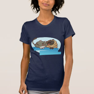Cat n Pug T-shirt