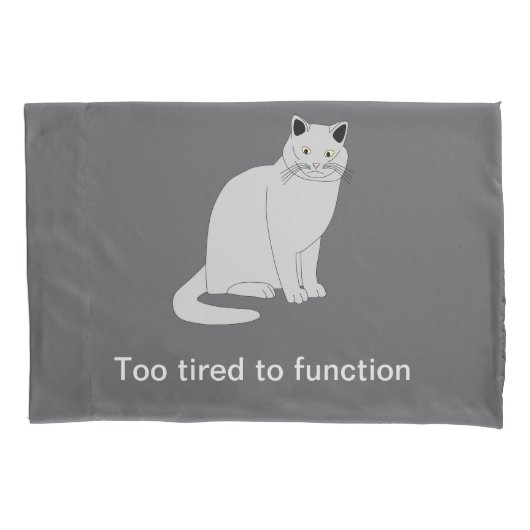 Cat Nap Champion Pillow Hoesje Kussensloop (Voorkant)