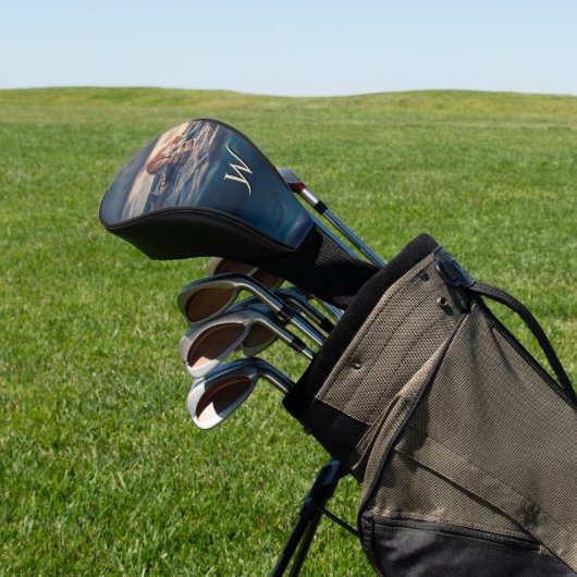 Cat Nap Dream of Nightmare Initiaal Golfheadcover (Insitu)