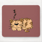 Cat Nap Kat Mousepad Muismat (Voorkant)