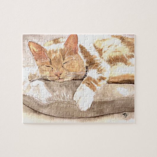Cat Nap Legpuzzel (Horizontaal)