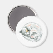 Cat Nap Magneet (Voorkant / Achterkant)