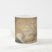 Cat Nap Matglas Koffiemok (Voorkant links)