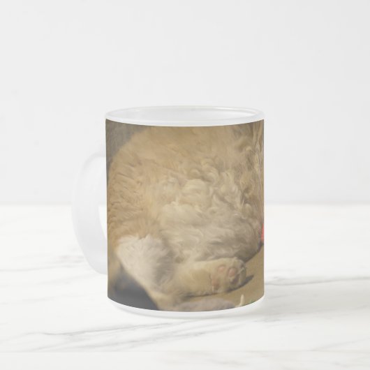 Cat Nap Matglas Koffiemok (Voorkant links)