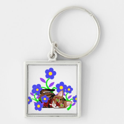 Cat Nap Sleutelhanger (Voorkant)