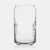 Cat-Napping is mijn zelfzorg Schattigee Cat Quote Blikvorm Glas (Links)