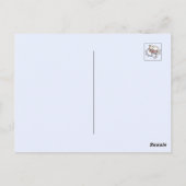 Cat-Napping is mijn zelfzorg Schattigee Cat Quote Briefkaart (Achterkant)