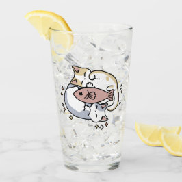 Cat-Napping is mijn zelfzorg Schattigee Cat Quote Glas