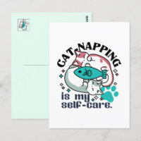 Cat-Napping is mijn zelfzorg: Schattigee slaperige