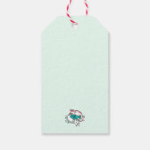 Cat-Napping is mijn zelfzorg: Schattigee slaperige Cadeaulabel (Achterkant)