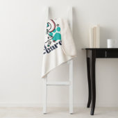 Cat-Napping is mijn zelfzorg: Schattigee slaperige Sherpa Deken (In situ)