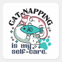 Cat-Napping is mijn zelfzorg: Schattigee slaperige