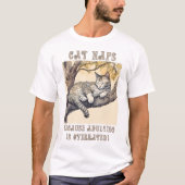 Cat Naps - Katten T-shirt (Voorkant)