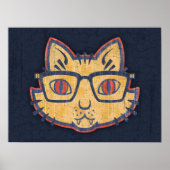 Cat Nerd Poster (Voorkant)