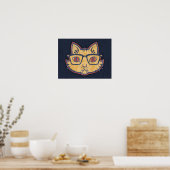 Cat Nerd Poster (Keuken)