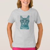 Cat Nerd T-shirt (Voorkant)