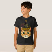 Cat New Year Shirt 2024 Happy New Years Eve Nye Fi (Voorkant volledig)