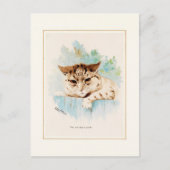 Cat Next Door by Louis Wain Feestdagenkaart (Voorkant)