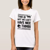 Cat Nice Dingen T-shirt (Voorkant)