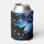 Cat Night Blikjeskoeler (Blikje Voorkant)