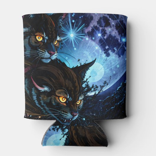 Cat Night Blikjeskoeler (Achterkant)