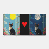 Cat Night & Day SkinDesk Mat (Voorkant)