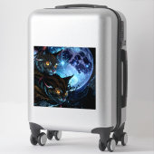 Cat Night Sticker (Koffer)