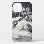 Cat Nightmare Owl Bird, Louis Wain Case-Mate iPhone Case (Achterkant)