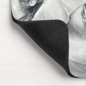 Cat Nightmare Owl Bird, Louis Wain Muismat (Hoek)