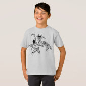 Cat Nija T-shirt (Voorkant volledig)