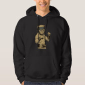 Cat Ninja Fighter Cat Practice Karate Hoodie (Voorkant)