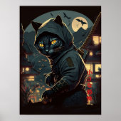 Cat Ninja - Little Terror Poster (Voorkant)