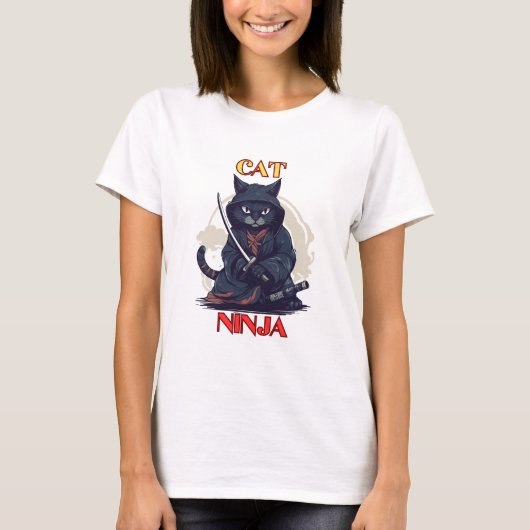 Cat Ninja T-shirt (Voorkant)