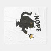 Cat No Kings In America  Fleece Deken (Voorkant (Horizontaal))