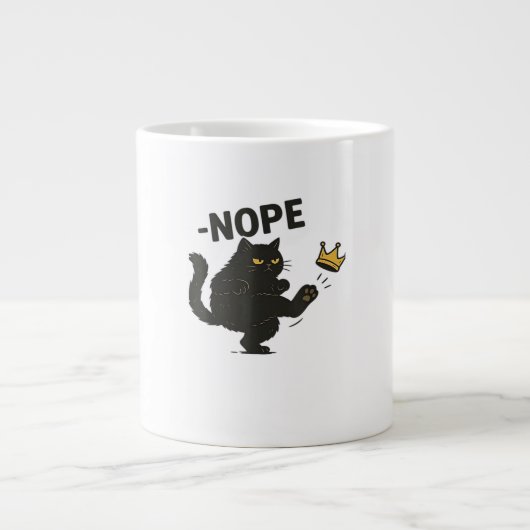 Cat No Kings In America  Grote Koffiekop (Voorkant)