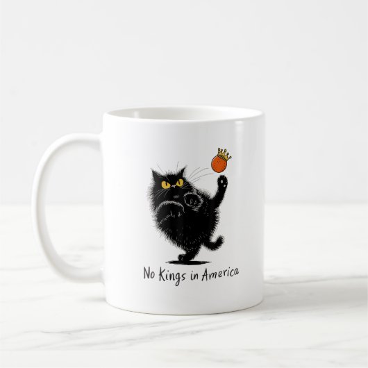 Cat No Kings In America We The People Political Koffiemok (Links)