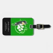 Cat Noir Badge Bagagelabel (Voorkant horizontaal)