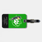 Cat Noir Badge Bagagelabel (Achterkant horizontaal)