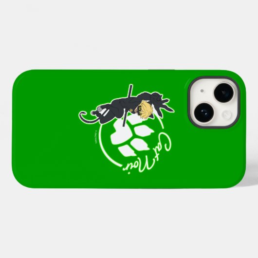 Cat Noir Badge Case-Mate iPhone Case (Achterkant (horizontaal))