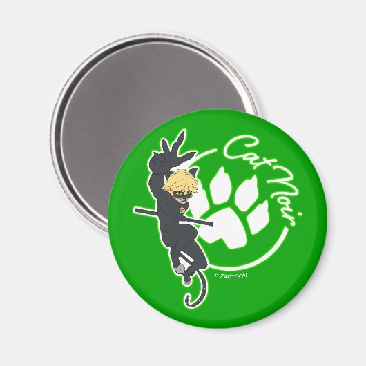 Cat Noir Badge Magneet (Voorkant / Achterkant)