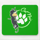 Cat Noir Badge Muismat (Voorkant)