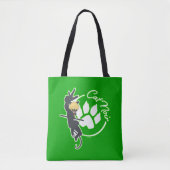 Cat Noir Badge Tote Bag (Voorkant)