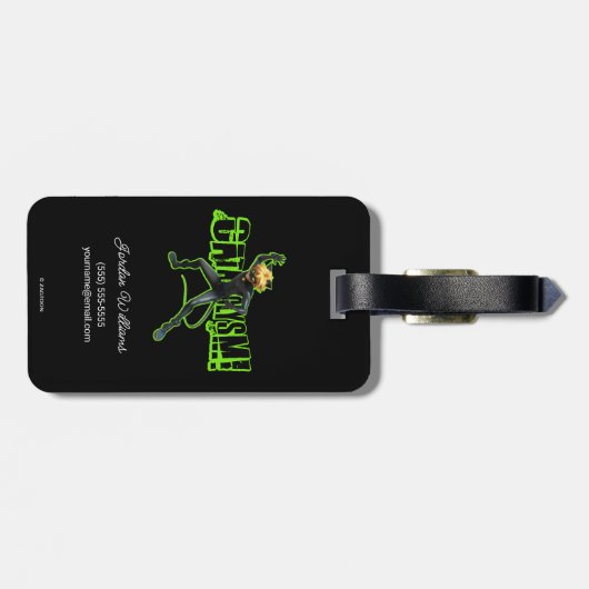 Cat Noir | Cataclysme Bagagelabel (Achterkant horizontaal)