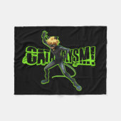 Cat Noir | Cataclysme Fleece Deken (Voorkant (Horizontaal))