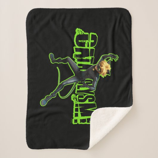 Cat Noir | Cataclysme Sherpa Deken (Voorkant)