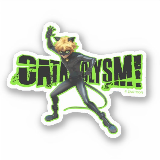Cat Noir | Cataclysme Sticker (Voorkant)