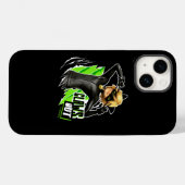 Cat Noir | Grafisch uitklapbaar Case-Mate iPhone Case (Achterkant (horizontaal))