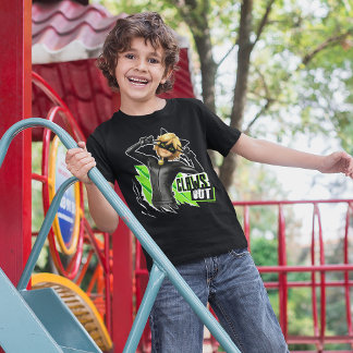 Cat Noir | Grafisch uitklapbaar T-shirt