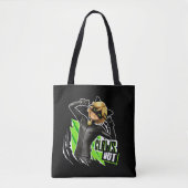 Cat Noir | Grafisch uitklapbaar Tote Bag (Voorkant)