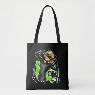 Cat Noir   Grafisch uitklapbaar Tote Bag